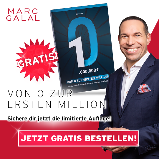 Gratis Buch von Marc Galal von 0 zur ersten Million